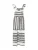 VERO MODA Zomerjurk  zwart / wit