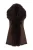 Dames Bruin Toscana Shearling Nappa Leren Schapenvacht Gilet – Parkes