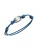 Breil Armband  blauw denim / zilver