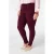 MS Mode legging donkerrood