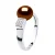 Ring Verstelbare Zoetwater Parel sieraden 9-10 mm Chocolate 925