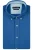Giordano Linnen Overhemd blauw, Effen