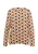 s.Oliver Shirt  grijs / lichtoranje / zwart / wit