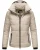MARIKOO Winterjas ‘Radaa 16’  beige / zwart