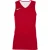 Nike Heren Team Omkeerbare V Hals Mouwloze Jersey (Rood/Wit)