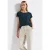 Street One Dames Basic shirt met print in Turquoise