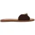 Steve Madden Dipsy-cne Sandals Brown Suede
