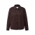s.Oliver Curve Plus Size imitatieleren jas – donkerbruin