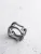 REYTEL Ring ‘DOUBLE’  zilver