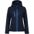Regatta Dames/Dames Venturer 3 Layer Hooded Soft Shell Jacket (Marine / Frans Blauw)