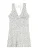 Bershka Jurk  zwart / wit