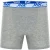 JHK Heren boxershorts met gemêleerd midden bovenbeen (set van 3)