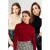 Bipantolon 3-pack damesbodys met col en slim fit