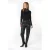 EsQualo Trousers Straight Pu Black