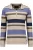 RAGMAN Sweatshirt ritssluitingbeige, Gestreept