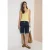Shorts met High Waist en Wide Leg pijpen in een Loose Fit pasvorm
