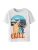 NAME IT Shirt ‘NMMMAMBA’  navy / royal blue/koningsblauw / oranje / wit