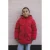 LOOXS little gewatteerde jas rood