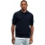 Poloshirt Butcher of Blue donkerblauw korte mouw structuur