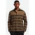 Lyle & Scott Grid Overshirt Camel Bronze/jet Black