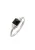 ELLI PREMIUM Ring  zwart / zilver