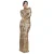 Strakke damesjurk Goddiva Sequin