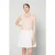 American Vintage Buttoned High Waist Trapèze Skirt Blanc