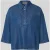 Smith and Soul relaxed fit blouse van lyocellmix met polokraag