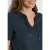 Shirt met korte mouwen en gespleten hals
