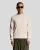 Lyle & Scott Mesh Logo Crew Neck Trui – Wit