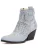 INUOVO Enkellaarsjes  blauw denim / zilver