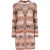 Missoni Lange Cardigan met Zigzag Knoopsluiting in Multicolor Viscose