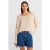 Dames Ribbeltrui met Bootcut-Hals