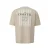 s.Oliver regular T-shirt met backprint beige