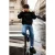 Heren Geprinte Ronde Hals Sweatshirt