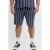 JACK & JONES PLUS SIZE JPSTJAIDEN relaxed gestreepte casual short Plus Size donkerblauw
