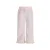 The New Chapter straight gestreepte casual broek roze
