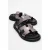 Loana Leer Slide Sandaal