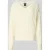 Boss regular fit pullover van zuivere scheerwol