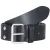 AllSaints Leren riem met studs (Zwart)