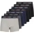 Jack & Jones Heren boxershorts trunks jaccorp 7-pack grijs/donkerblauw/zwart