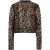 AllSaints Wick Lex Cardigan Leopard Brown