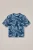 WE Fashion – Jongens T-shirt met print – Oversized – Blauw – Katoen –