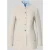 WHITE LABEL slim fit blazer van linnen-katoenmix