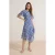 TRENDYOLMİLLA Dames Meerkleurig Geruit Midi Kort Casual Asymmetrisch Jurken