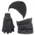 Heat Holders herenhoed, nekwarmer handschoenen set – Grijs