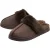 Dames Muilen Slippers met Neppelzen Buitenkant Bruin Roze Tan Warm UK 3-8
