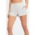 Fabletics Lightweight Go-to Slim Sweatshort Light Grey Heather