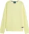 Scotch & Soda Sweatshirt Garment-dye Regular-fit  Geel heren