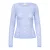 Dames-T-shirt met lange mouwen Ichi Lacey